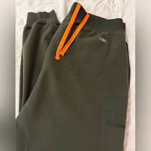 FIGS Moss Green Zamora Joggers